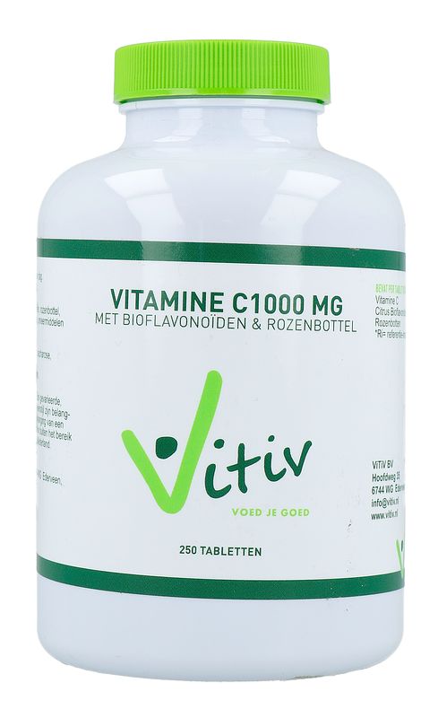 Foto van Vitiv vitamine c 1000mg tabletten