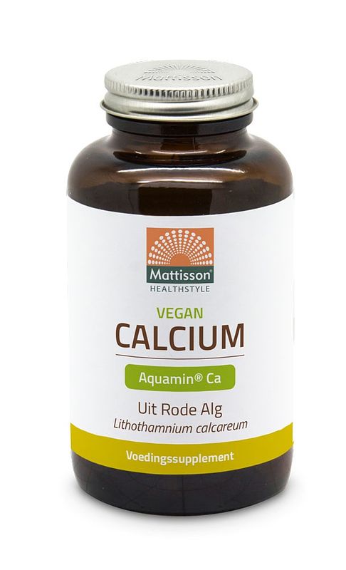 Foto van Mattisson healthstyle vegan aquamin calcium capsules