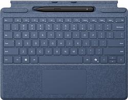 Foto van Microsoft surface pro type cover met slim pen saffier qwerty