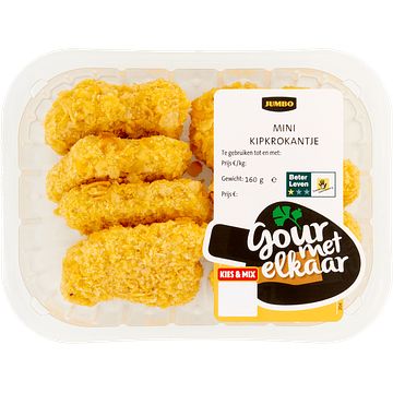 Foto van 4+2 gratis | jumbo mini kip krokantje 200g aanbieding bij jumbo