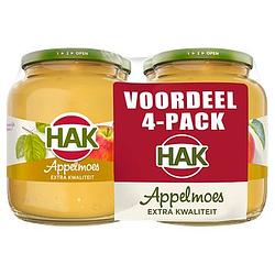 Foto van Hak appelmoes voordeel pack 4 x 710g bij jumbo