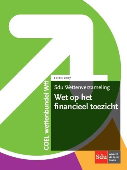 Foto van Wet op het financieel toezicht - paperback (9789012399807)