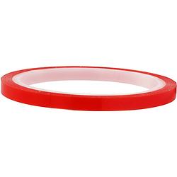 Foto van Creotime dubbelzijdig klevend power tape 10 m x 7 mm rood