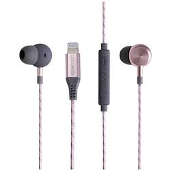 Foto van Boompods digibuds in ear oordopjes kabel grafiet headset, volumeregeling