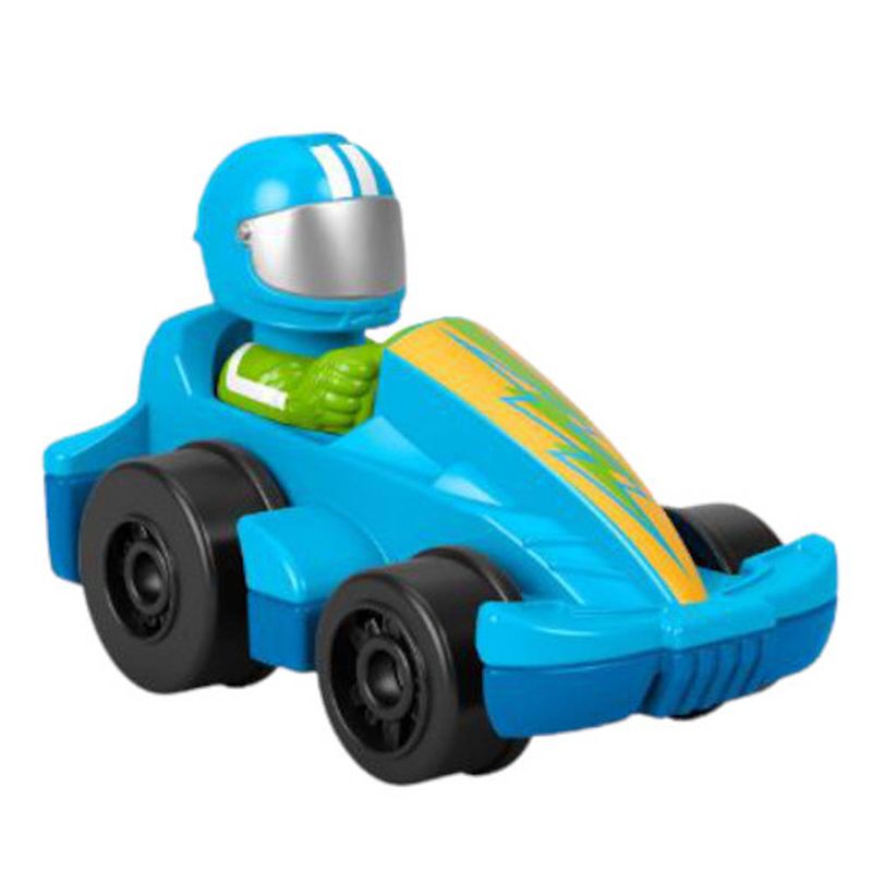 Foto van Fisher-price speelgoedauto wheelies race junior lichtblauw