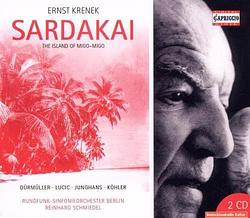 Foto van Krenek: sardakai, op. 206 - cd (4006408601296)