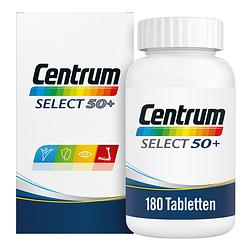 Foto van Centrum select 50+ multivitaminen tabletten 180st