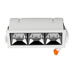 Foto van V-tac plafondlamp vt-2-12 led 12w 5700k 960 lm 13 cm wit