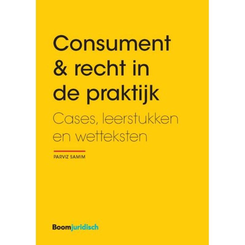 Foto van Consument & recht in de praktijk - recht begrepen