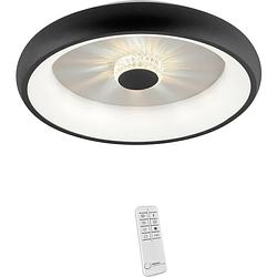 Foto van Just light 14384-18 vertigo led-plafondlamp led 29 w zwart