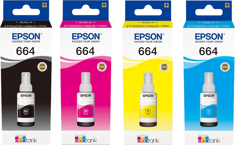 Foto van Epson t664 inktflesjes combo pack