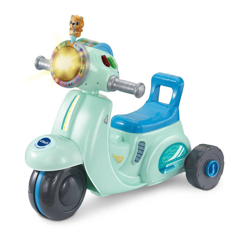 Foto van Vtech baby 2-in-1 loopscooter - blauw