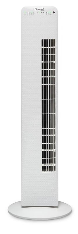 Foto van Clean air optima ca405 design tower fan torenventilator wit