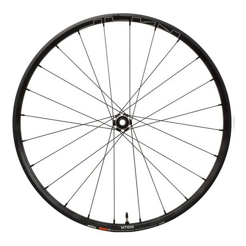 Foto van Shimano voorwiel mt600 29 inch disc tl 15 mm e-thru