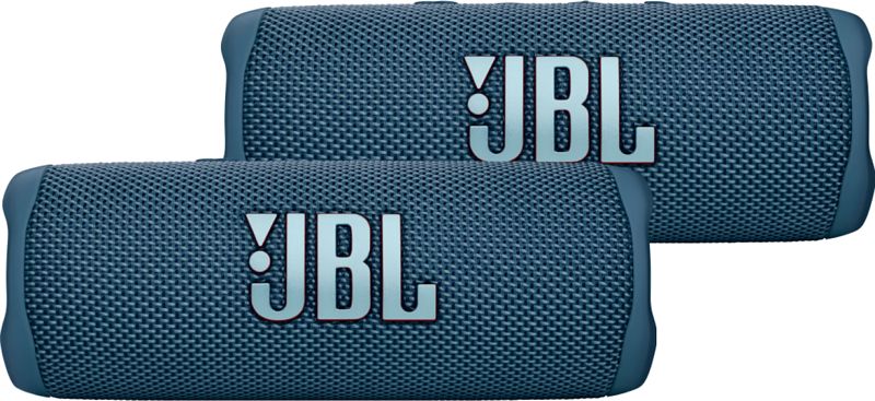 Foto van Jbl flip 6 blauw 2-pack