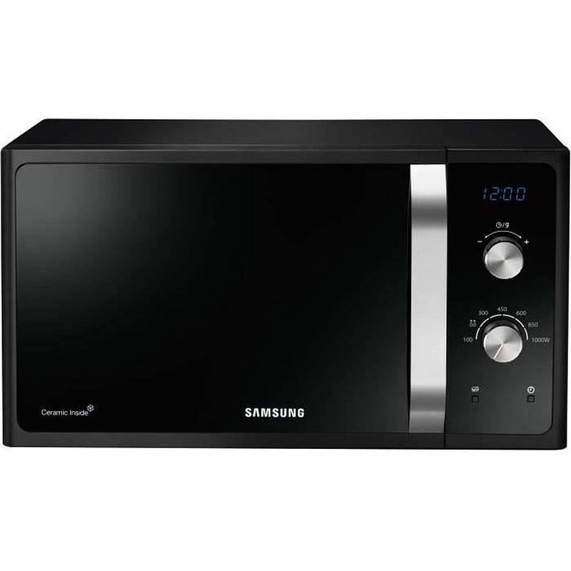 Foto van Samsung - 28l solo magnetron / elektromechanische bediening / geëmailleerde keramische binnenruimte / steamer / f