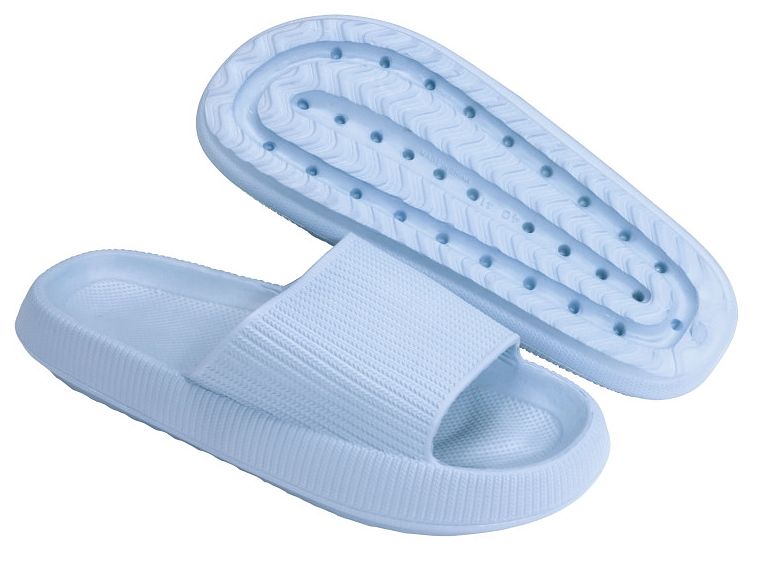 Foto van Lucovitaal orthopedische badslippers maat 35-36 blauw