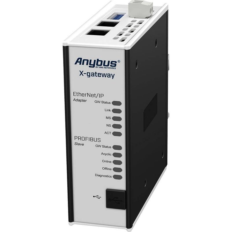 Foto van Anybus ab7658 profinet slave/canopen slave gateway ethernet, usb 24 v/dc 1 stuk(s)