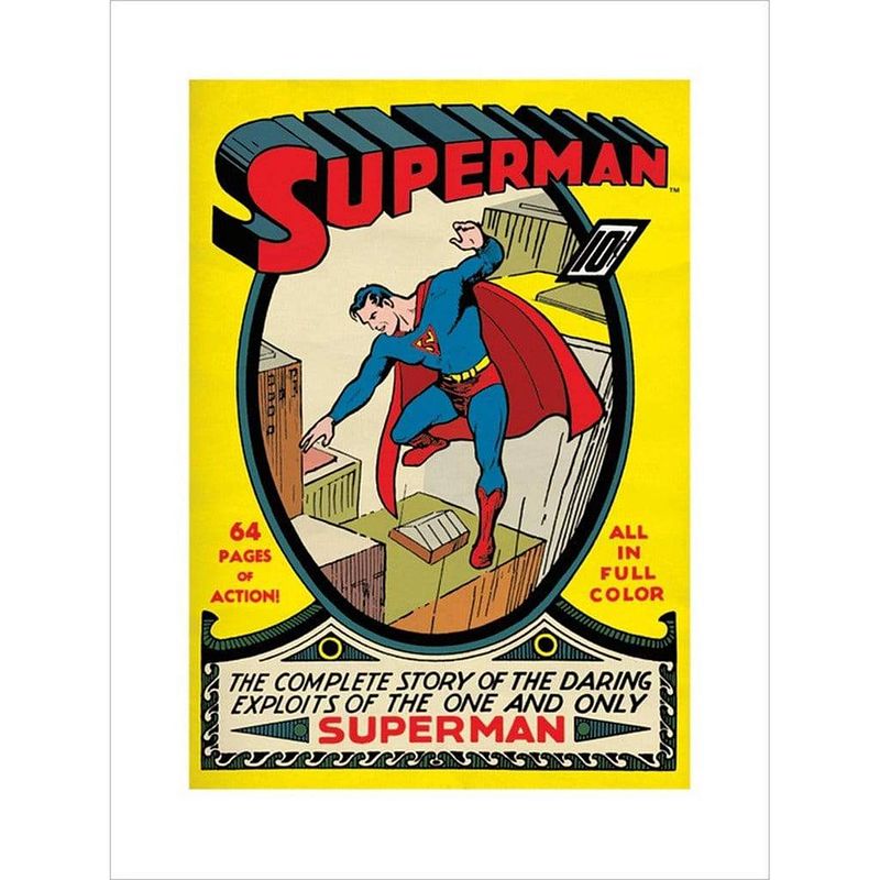 Foto van Pyramid superman no 1 kunstdruk 60x80cm