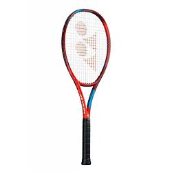 Foto van Yonex tennisracket vcore 100 grafiet rood gripmaat l1