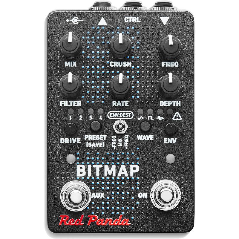 Foto van Red panda bitmap 2 digital bitcrusher & sample rate modulation