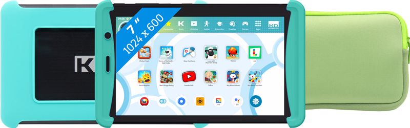 Foto van Kurio tab lite 2 16gb groen + tablet sleeve groen