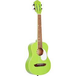 Foto van Ortega gaucho series ruga-gap green apple tenor ukelele met gigbag