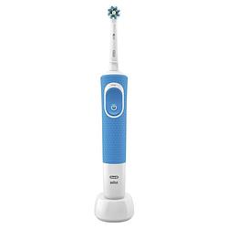Foto van Oral b vitality 100 crossaction tandenborstel blauw