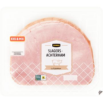 Foto van Jumbo slagers achterham 140g aanbieding bij jumbo | 2 voor 5.00