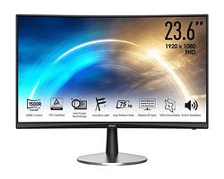 Foto van Msi pro mp242c monitor zwart