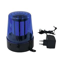 Foto van Eurolite eurolite led blauw zwaailicht 4 w blauw aantal lampen: 108