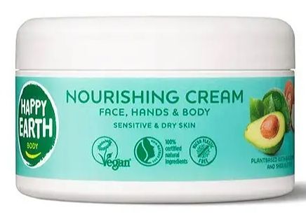 Foto van Happy earth pure nourishing cream