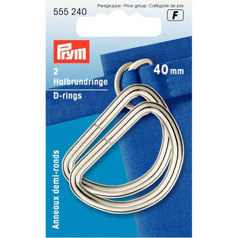 Foto van Prym d-ringen 40mm