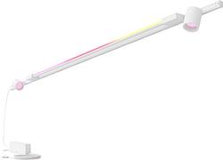 Foto van Philips hue perifo railverlichting muur - 2 spots + gradient light tube - white and color