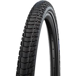 Foto van Schwalbe buitenband marathon plus smartguard 28 x 1.40""/ 37-622mm zwart met reflectie