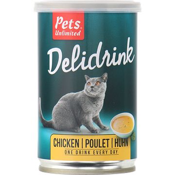 Foto van Pets unlimited delidrink kip (135 ml) bij jumbo