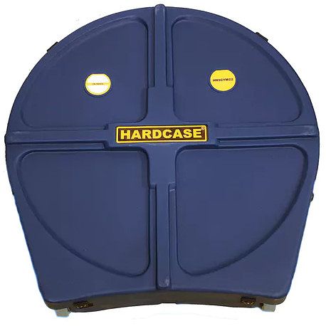 Foto van Hardcase hnp9cym22-db dark blue 22 inch bekkenkoffer