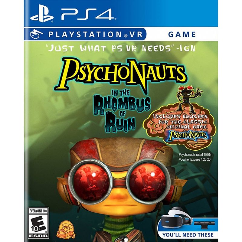 Foto van Psychonauts in the rhombus of ruin (psvr required)