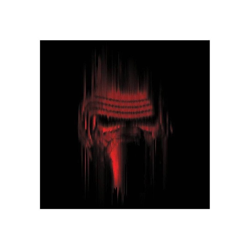 Foto van Pyramid star wars episode vii kylo ren lines kunstdruk 40x40cm