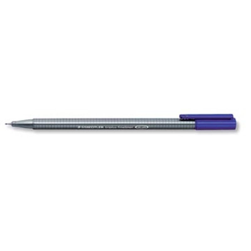 Foto van Staedtler fineliner triplus blauw