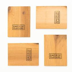 Foto van Cederhouten planken 4 stuks 15x11cm smokin's flavours