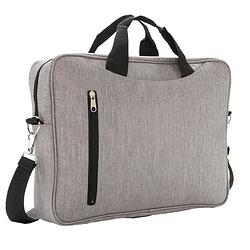 Foto van Xd collection laptoptas 8,5 liter polyester grijs