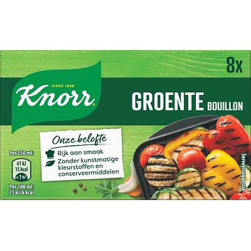 Foto van Knorr bouillontabletten groente 80g bij jumbo