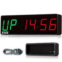 Foto van Zeuz® mini crossfit, fitness & sport interval timer - stopwatch, countdown & aftelklok - tabata & hiit digitale klok