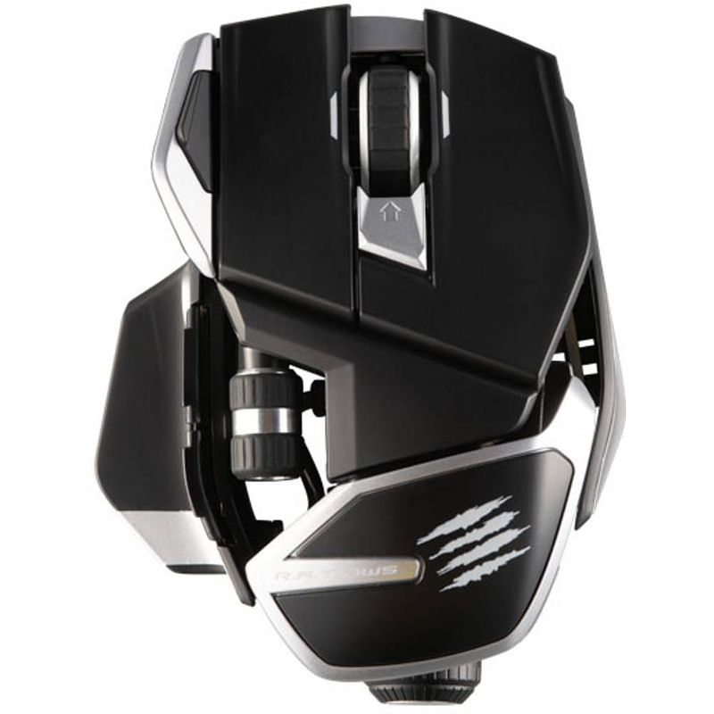 Foto van Madcatz r.a.t. dws wireless draadloze gaming-muis bluetooth optisch zwart 14 toetsen 16000 dpi ergonomisch