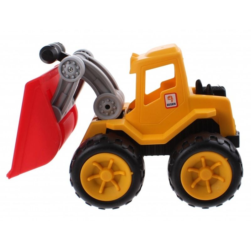 Foto van Jonotoys loader geel/rood 38 cm