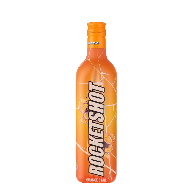 Foto van Rocketshot orange star 70cl wodka