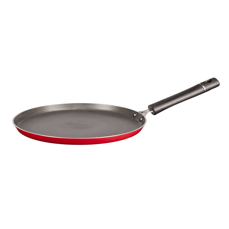 Foto van Cosy&trendy pannenkoekenpan - rood - ø 24 cm - klassieke vuren