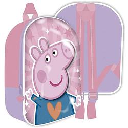 Foto van Nickelodeon rugzak peppa pig meisjes 26 x 31 cm polyester roze