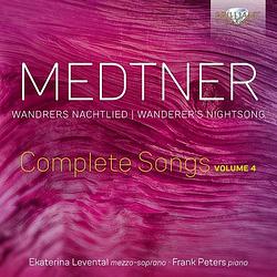 Foto van Medtner: wandrers nachtlied, complete songs, vol.4 - cd (5028421960661)